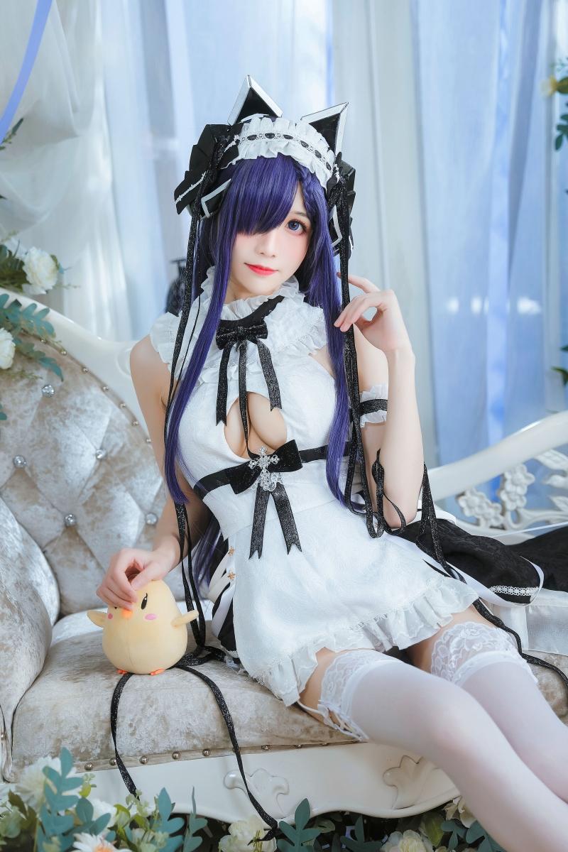 【精美资源】-Tomoyo酱 碧蓝 奥古斯特女仆 27p