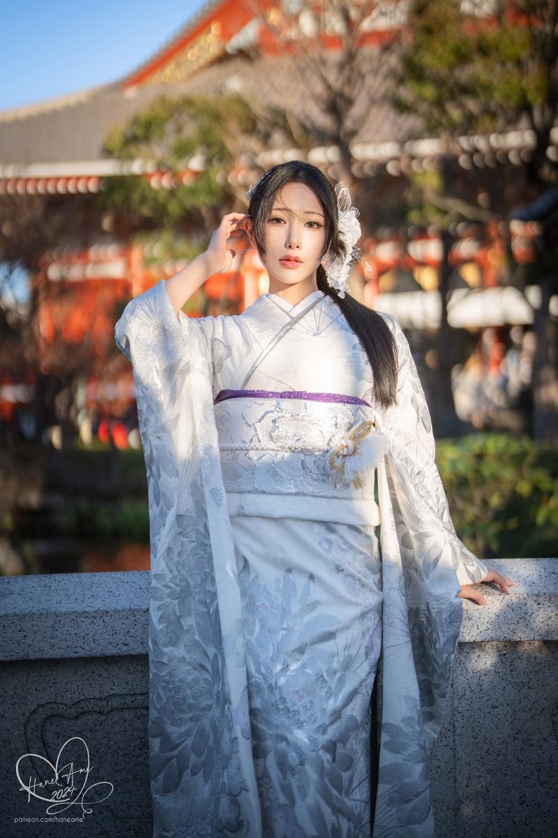 【coser推荐】-雨波_HaneAme Original Silver Kimono [31P5V-104MB]