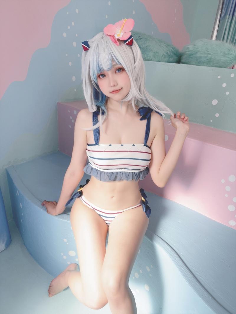 【值得一看】-ElyEE子 Gawr Gura Swimsuit [26P-51MB]