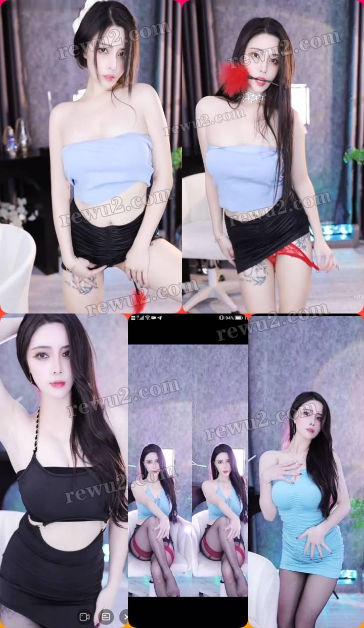 【美女推荐】-【花椒主播】跳舞困困直播跳舞+群福利无内露毛闪现点 （5v/253m）