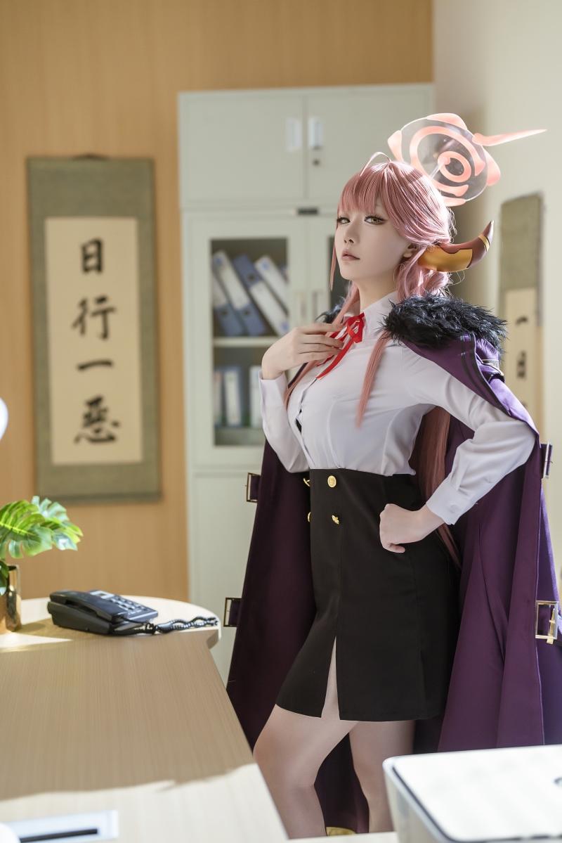 【美女推荐】-星之迟迟 10月计划B 碧蓝档案 陆八魔爱露[90P-531MB]