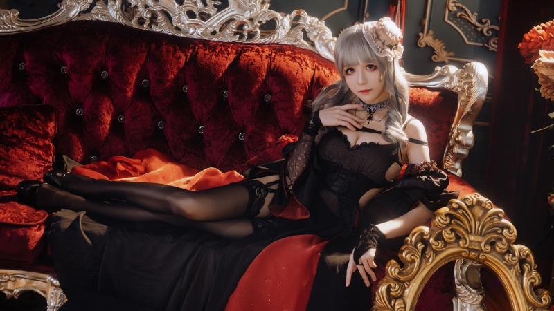 【非常赞】-Tomoyo酱 碧蓝航线 吕佐夫礼服 [29P-413MB]