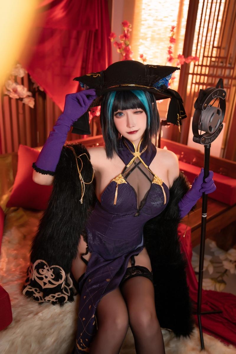【最佳作品】-Momoko葵葵 碧蓝航线柴郡 音乐绚烂CaitSith [16P-22MB]