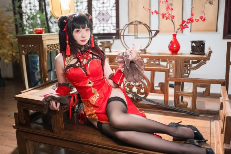 【最佳作品】-花铃 时崎狂三 旗袍[66P-546MB]