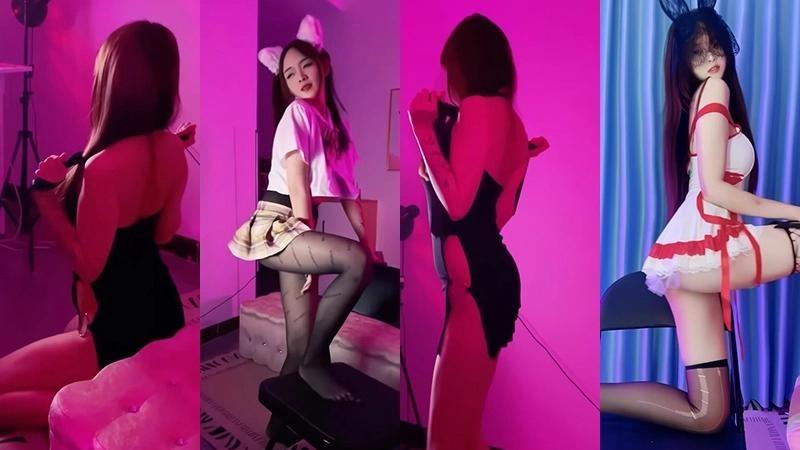 【完美coser】-快手主播小艾BABY定制跳舞5分31