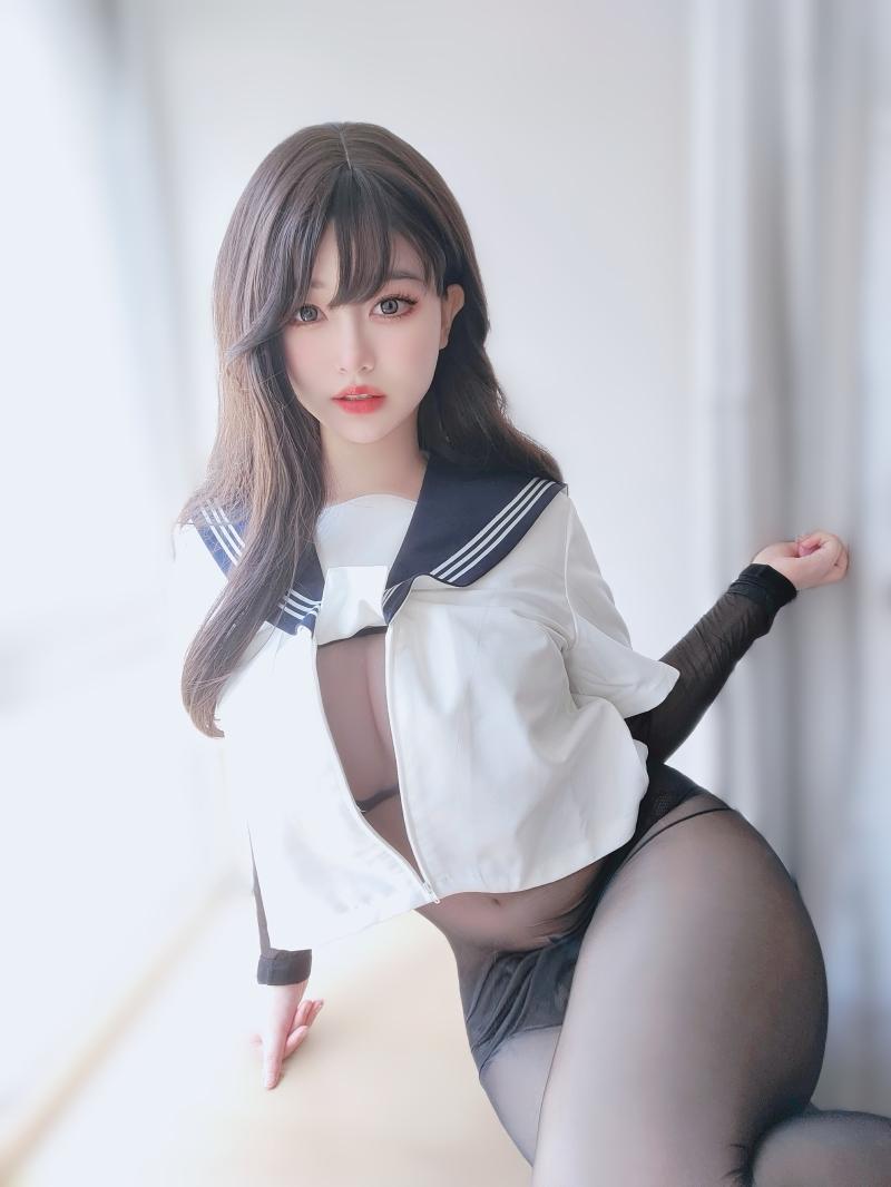 【最佳作品】-女主K(K酱) 图片集 杏感水手服妹妹[23P-89MB]