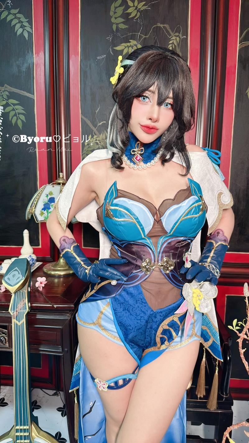 【完美佳人】-Byoru cos图片分享 Ruan Mei