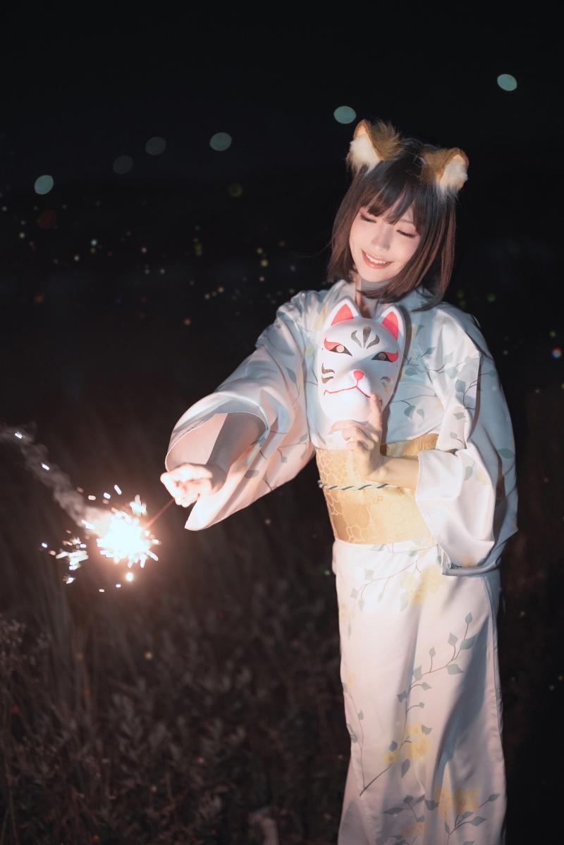 【完美佳人】-ElyEE子 2023.July C-Dongitsune ~Yukata 浴衣狐 [26P1V-132MB]