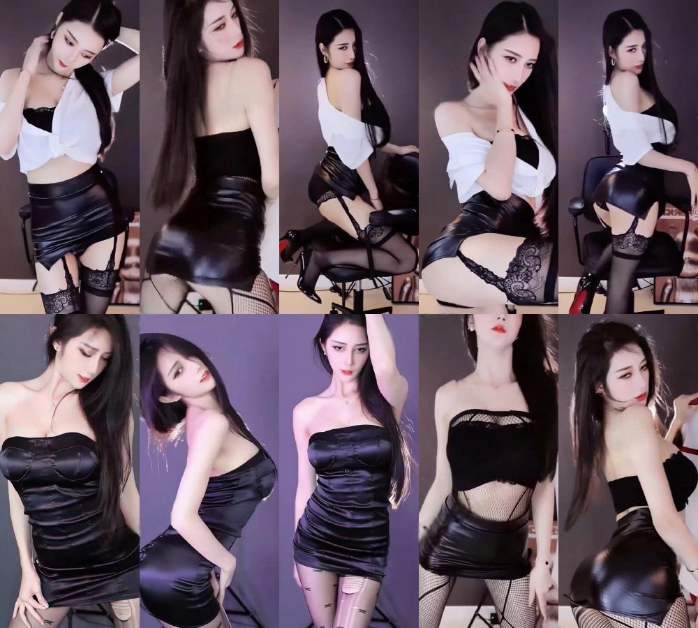 【性感美女】-虎牙主播车老板付费群定制跳舞情去9分37