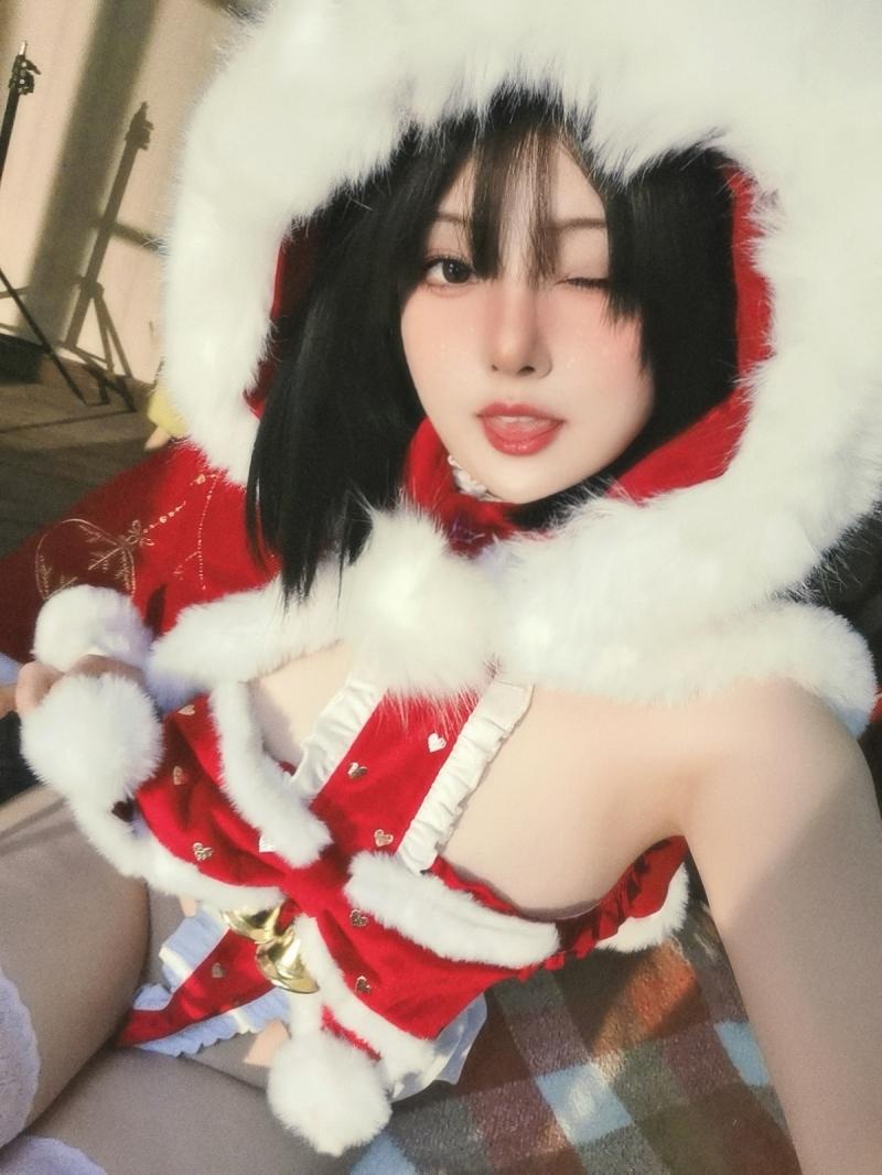 【精美资源】-Natsuko夏夏子 图片集 圣诞雪精灵[48P1V-591MB]