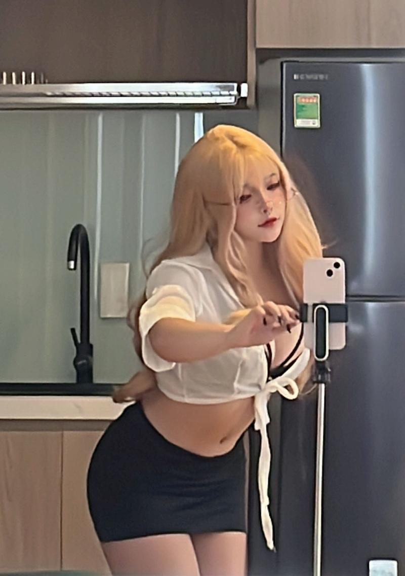 【最佳作品】-越南妹子@Sayo Momo Blondie Office Lady [67P16V-753MB]