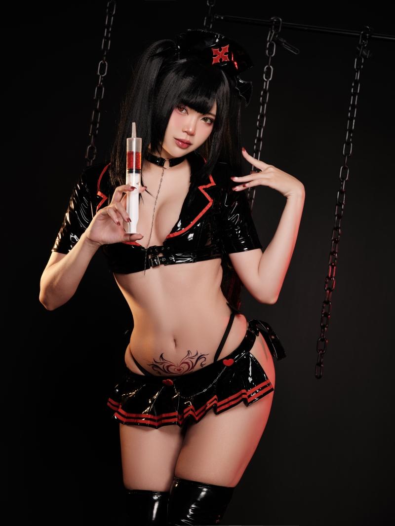 【收藏版】-ZinieQ Kurumi Dark Nurse [40P4V-1.24GB]