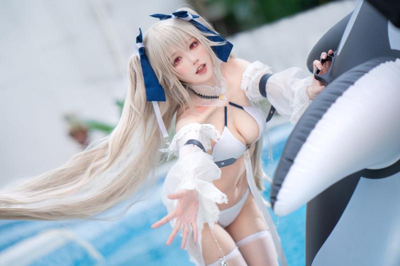 【优质作品】-阿包也是兔娘 安克雷奇泳装