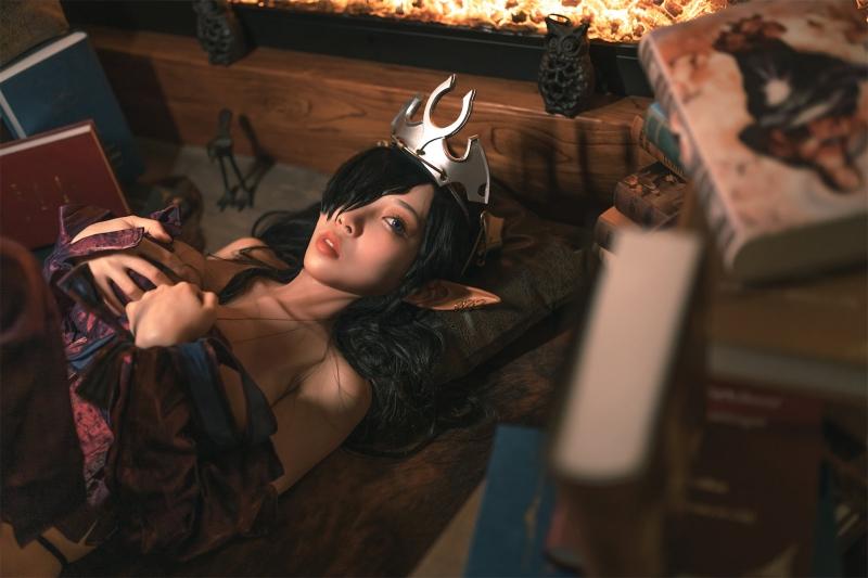 【coser推荐】-杏仁曲奇 黑兽[60P-247MB]