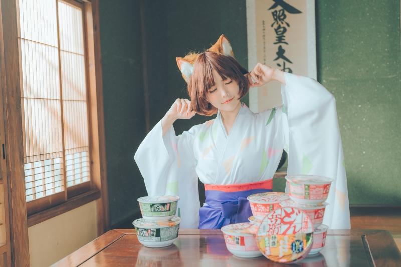 【快来一看】-ElyEE子 2023.July A-Dongitsune ~Taisho-era 大正小狐狸 [45P1V-132MB]