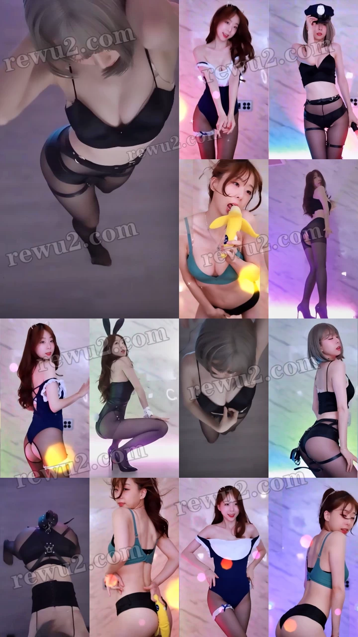 【性感美女】-韩国主播 afreecatv 杏子 直播跳舞 无水印（7V1.59G）