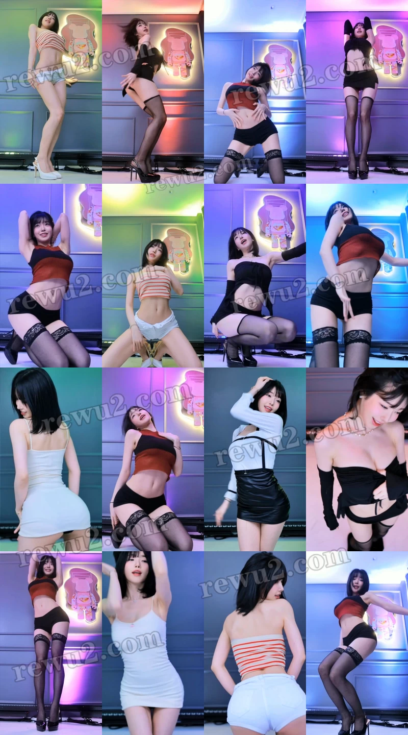 【coser推荐】-韩国主播 afreecatv m0m099 直播跳舞无水印（12V2.42G）