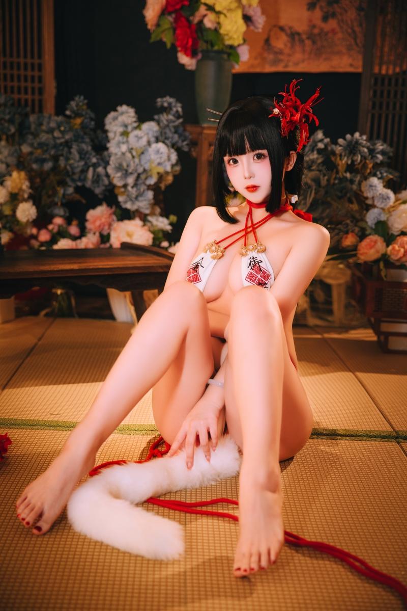 【优质作品】-日奈娇 图片集 花魁狐妖[144P-2V3.15GB]