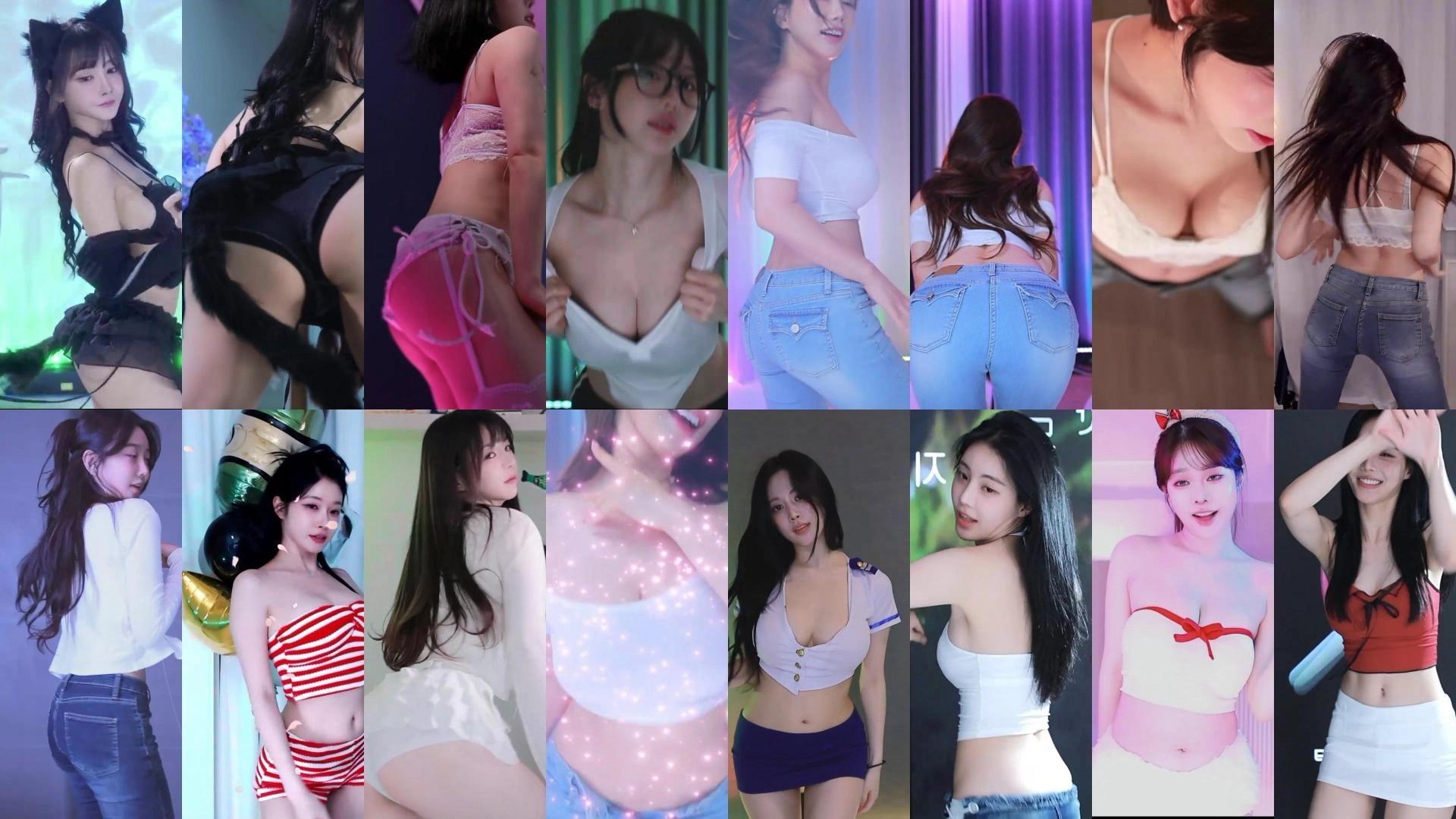 【收藏版】-Sooplive韩国BJ 2025年6月13日录制舞蹈合集