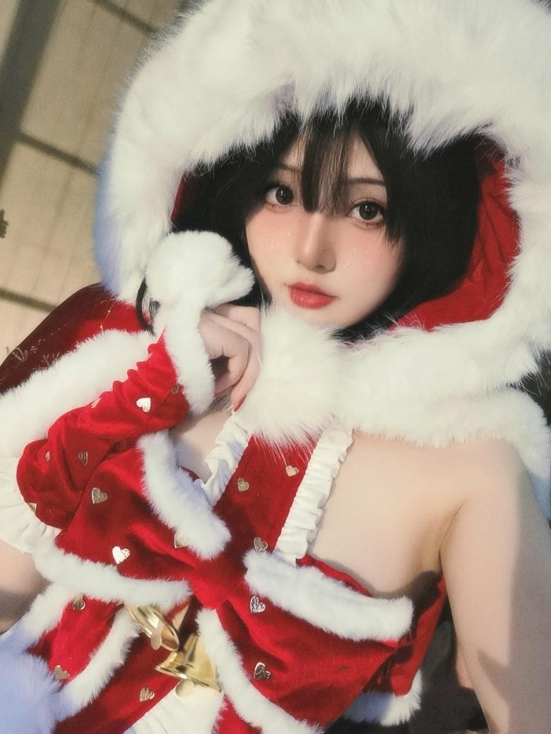 【精美资源】-Natsuko夏夏子 图片集 圣诞雪精灵[48P1V-591MB]