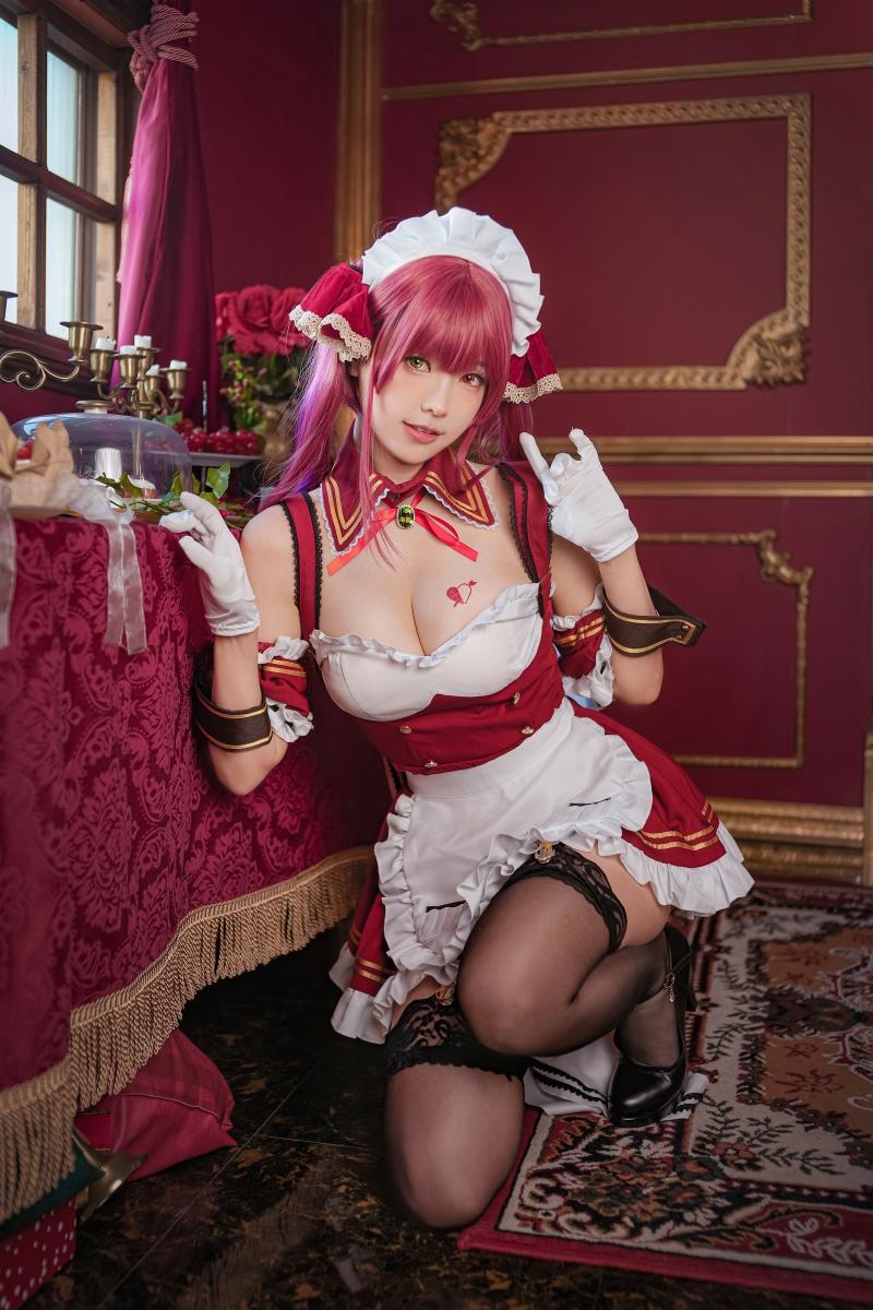 【非常赞】-ElyEE子 2023.May B-Hoshou Marine Maid [29P-100MB]