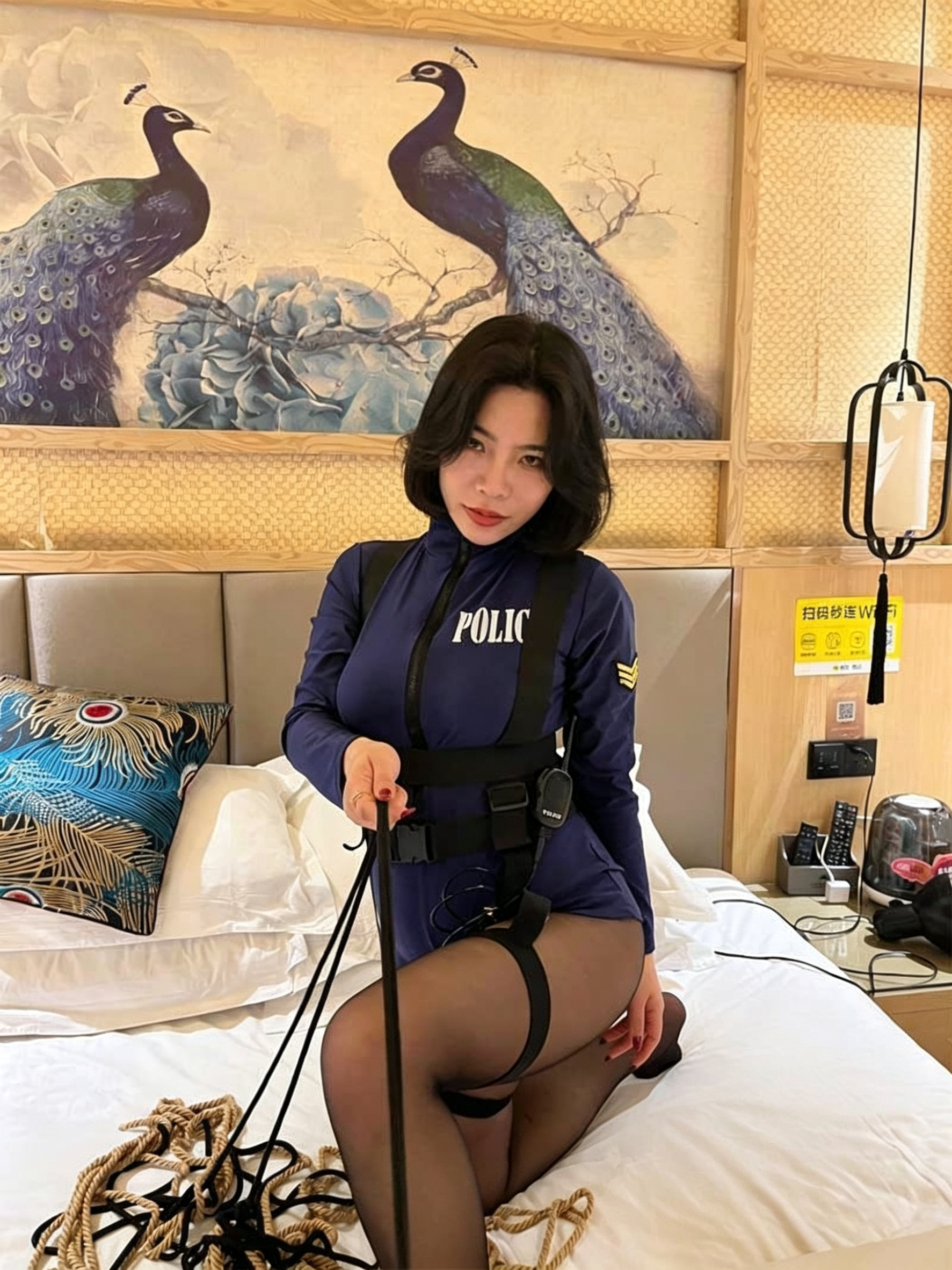 氛围感拉满!网红轩姨高清写真合集|又酷又撩氛围感女神