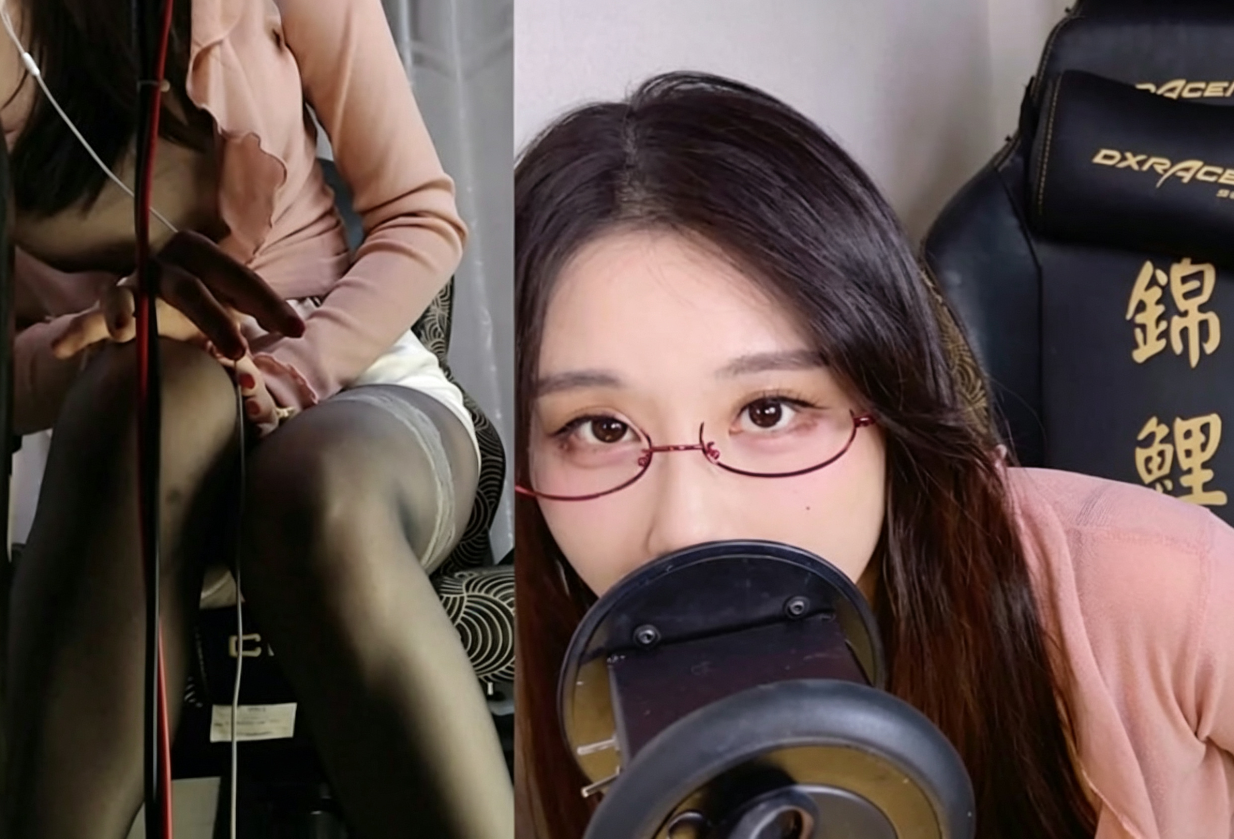人气御姐主播轩子巨2兔,往期一场双视角ASMR直播合集出圈