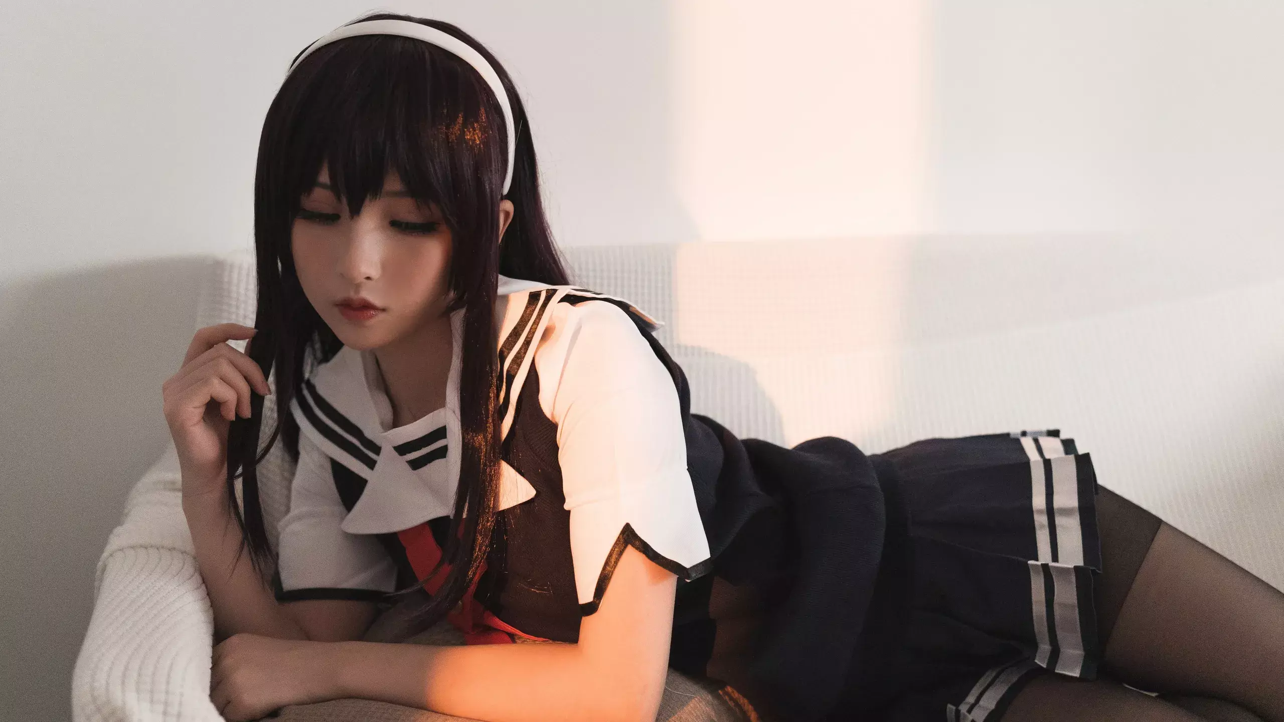 【完美coser】-Rioko凉凉子 霞之丘诗羽【40P-11.2MB】