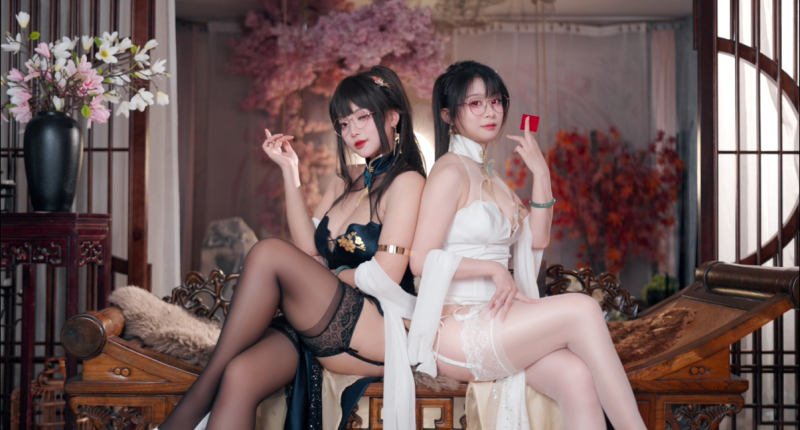 【值得收藏】-虾米大模王&038;枣糕下野病弃疗 78914 黑白搭配【1V-908MB】