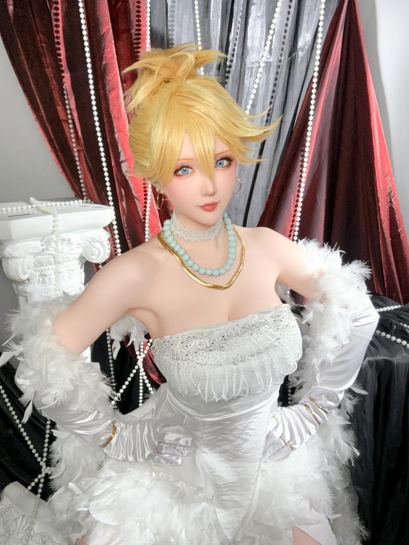 【完美coser】-星之迟迟 吊带袜天使【45P-1V860MB】