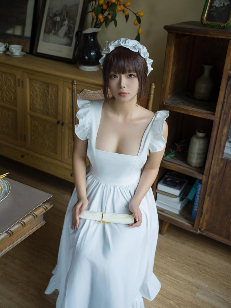【coser推荐】-yuuhui玉汇 女仆游戏【147P-2V1.28GB】