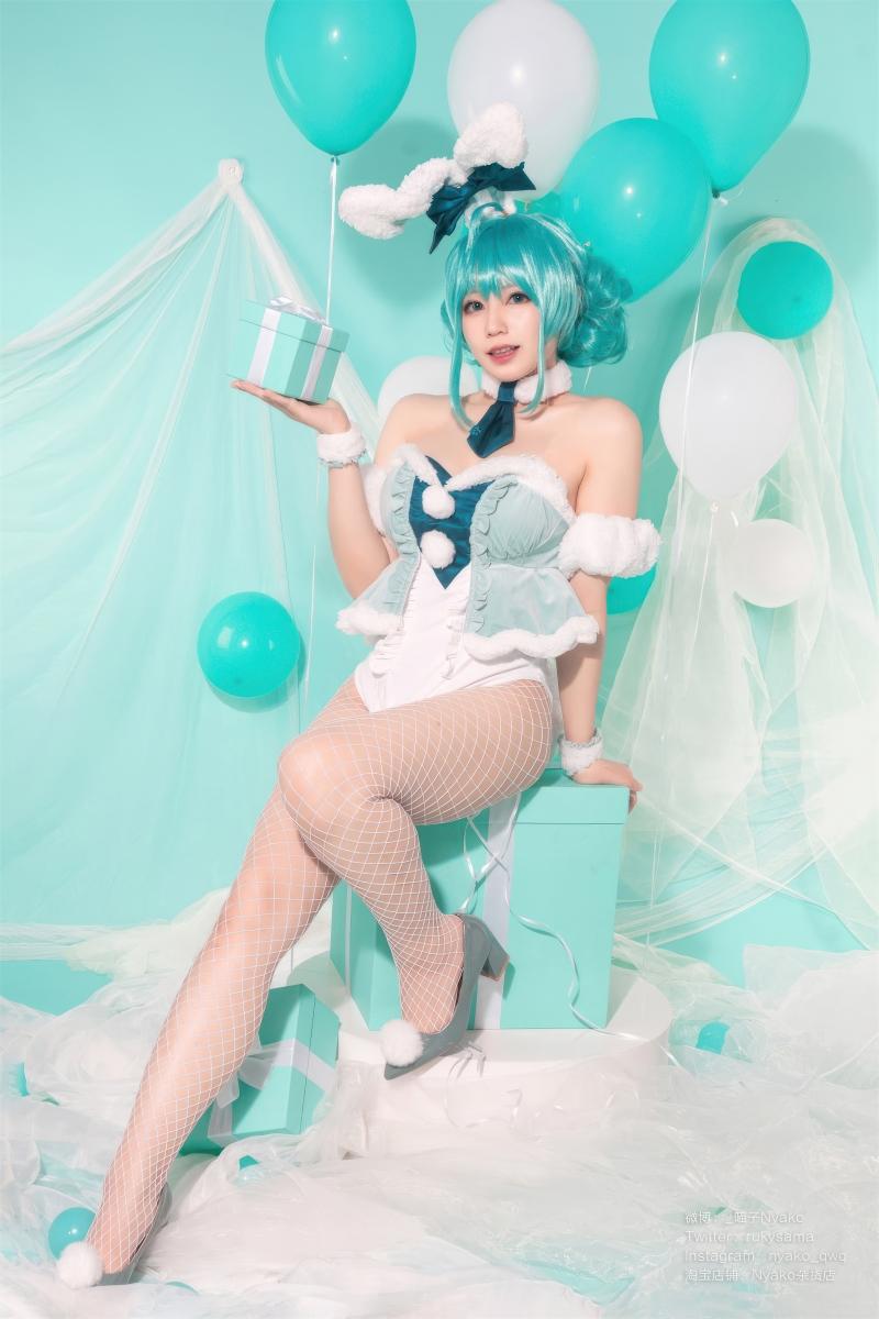 【最佳作品】-Nyako喵子 COS图片 初音白兔[41P-323MB]