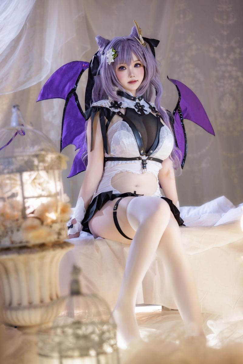 【精品资源】-雪晴Astar 刻晴恶魔【20P-4V330MB】 【精品资源】-雪晴Astar 刻晴恶魔【20P-4V330MB】