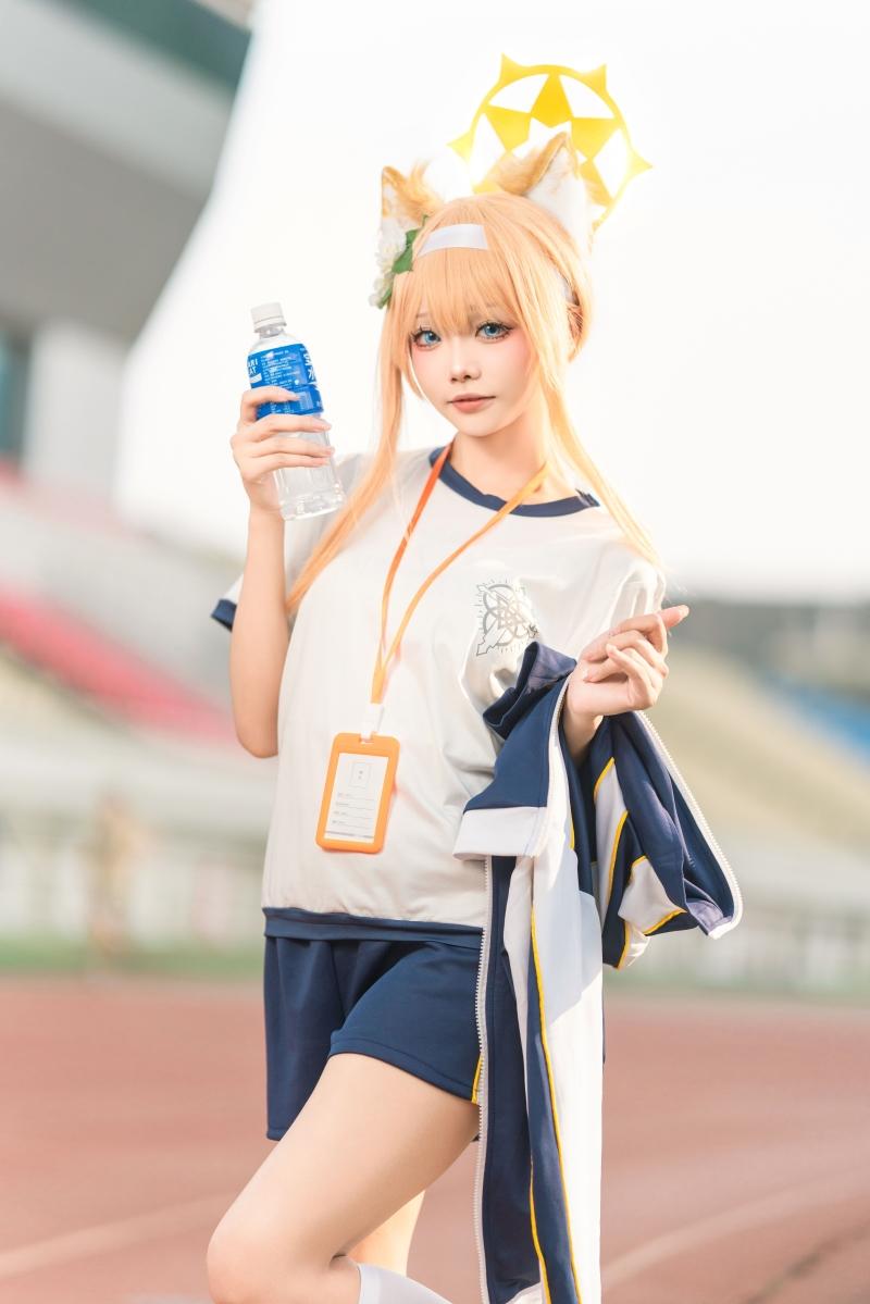 【值得一看】-艾西Aiwest 碧蓝档案 伊落玛丽 体操服 [44P-178MB]