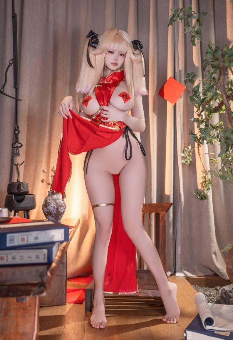 【精品资源】-小仓千代w –新春旗袍
