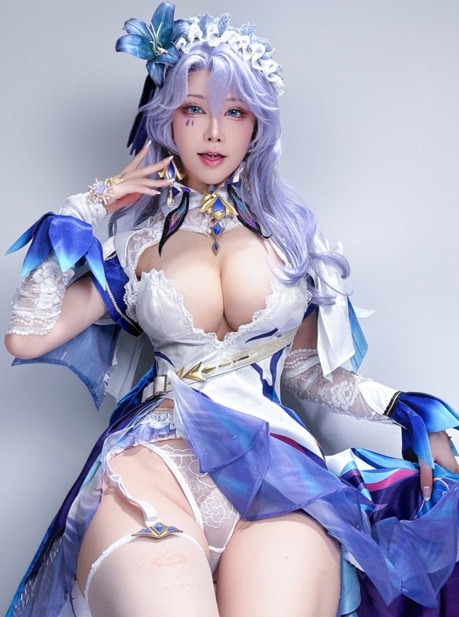 【精美作品】-水淼aqua鸣潮 坎特蕾拉 自拍