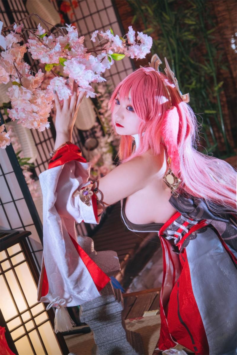【珍藏版】-颜值博主 恩田直幸 原神 八重神子-