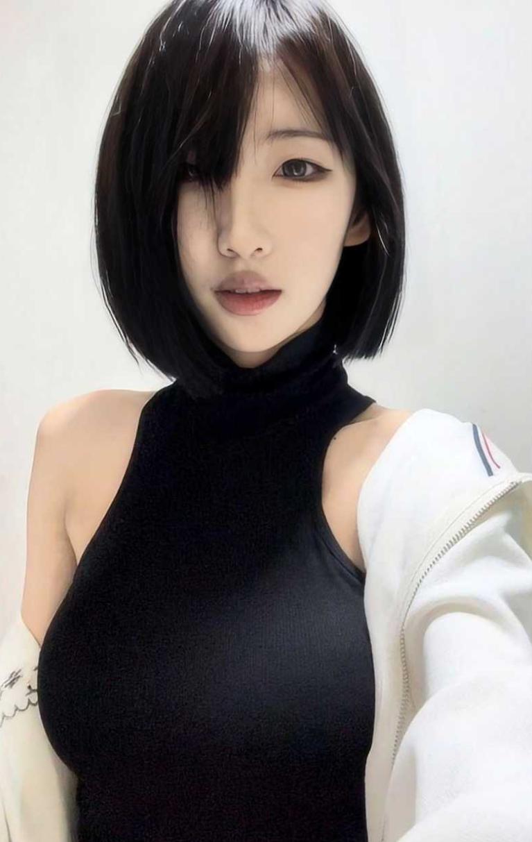 行简｜冷欲系御姐网红，兔女郎造型直播录屏合集流出
