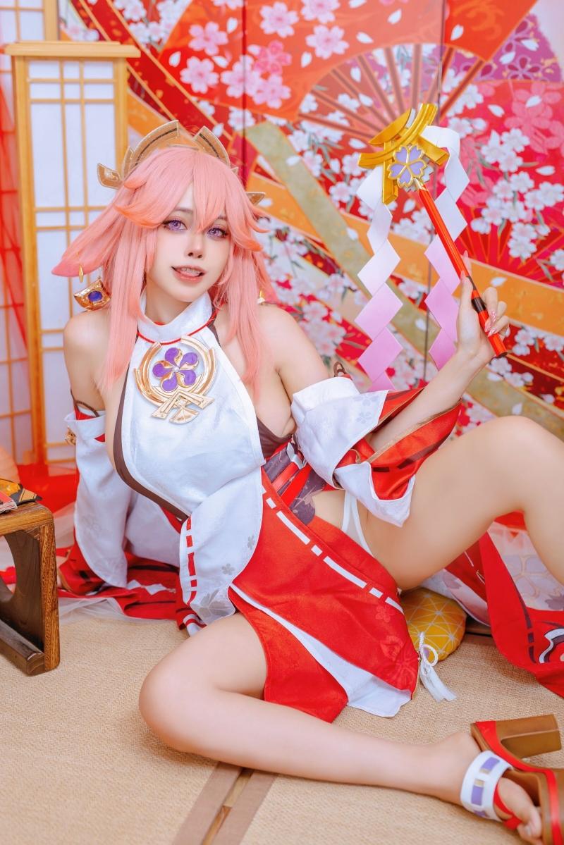 【值得收藏】-Byoru Yae Miko x Raiden Shogun Genshin Impact【102P-171MB】 【值得收藏】-Byoru Yae Miko x Raiden Shogun Genshin Impact【102P-171MB】