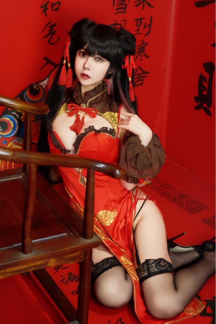 【超级漂亮】-亚马逊鲶鱼 –时崎狂三 旗袍