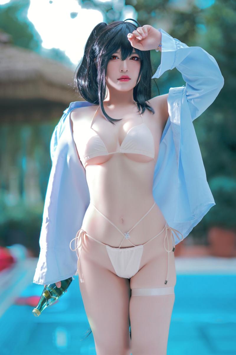 【精美作品】-半半子 大鳳水着 白浜のデイドリーム