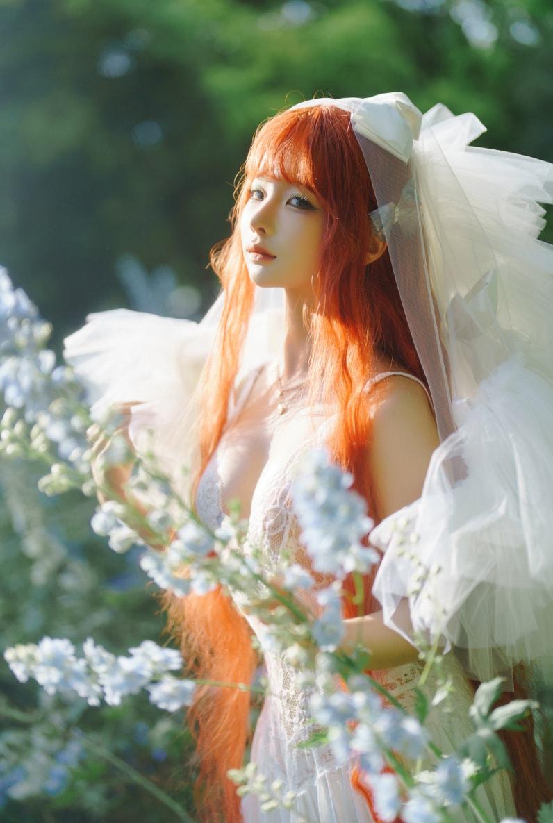 【值得一看】-蠢沫沫花丛婚纱