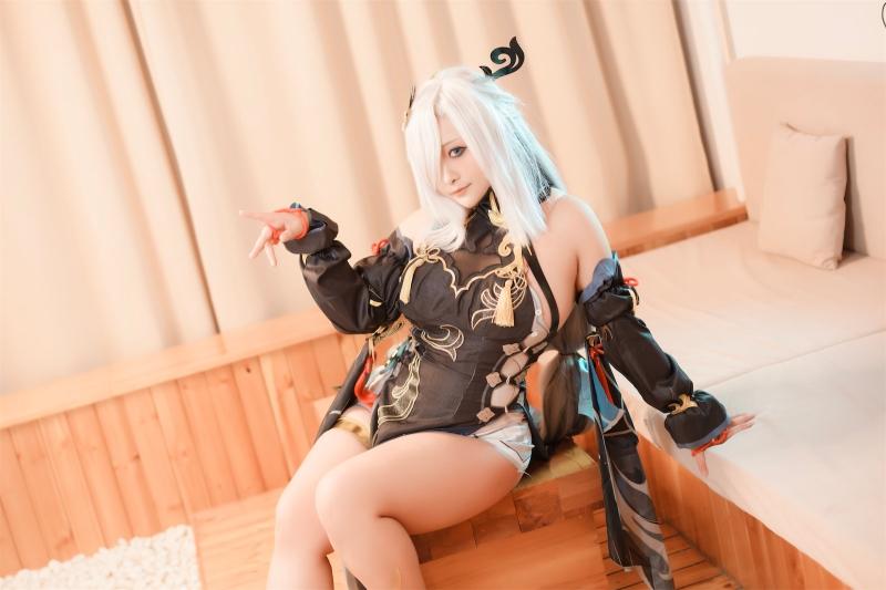 【高端精品】-洛璃LoLiSAMA 原神 申鹤冷花幽露