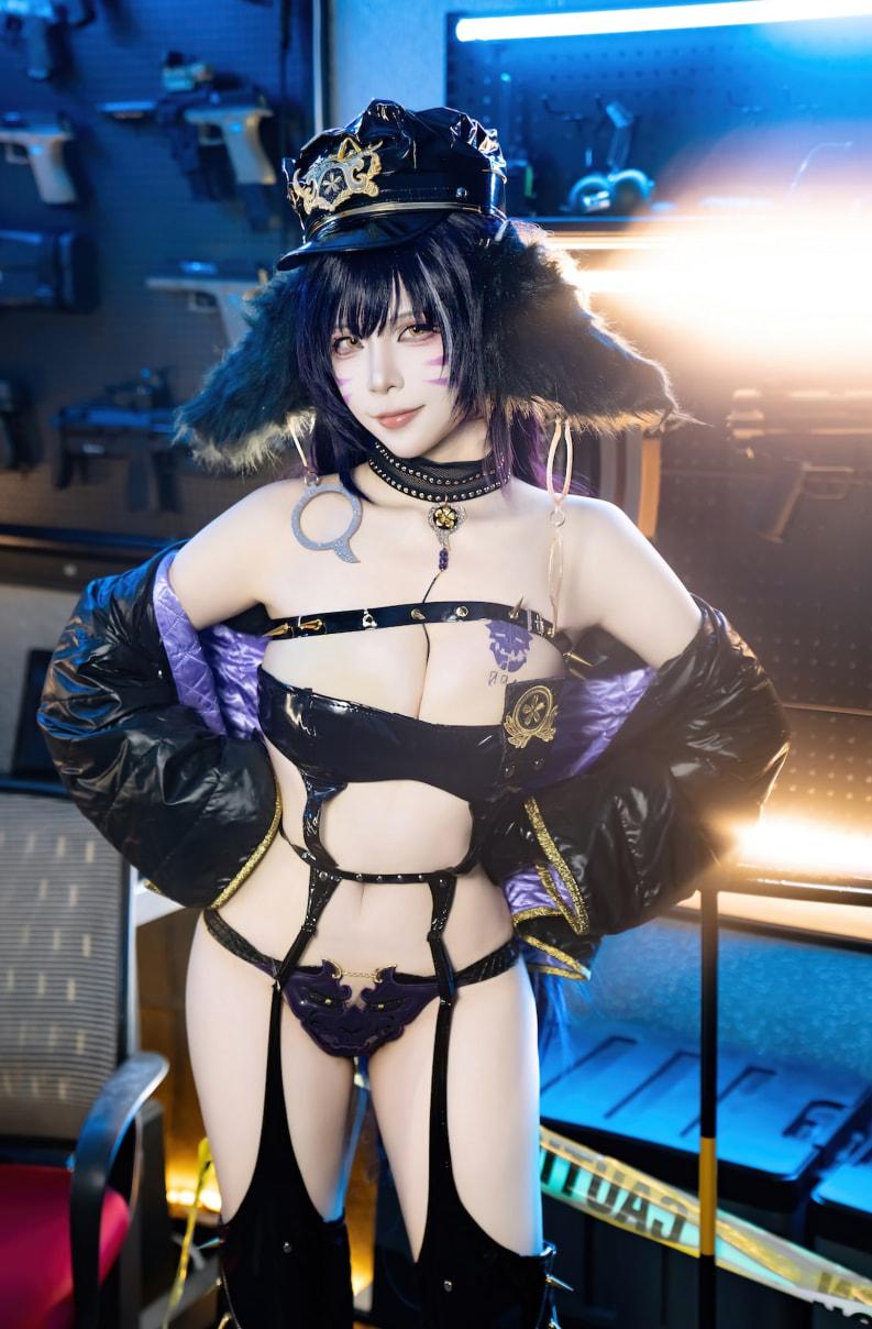 【精品资源】-二佐Nisa –碧蓝航线 武藏 女警