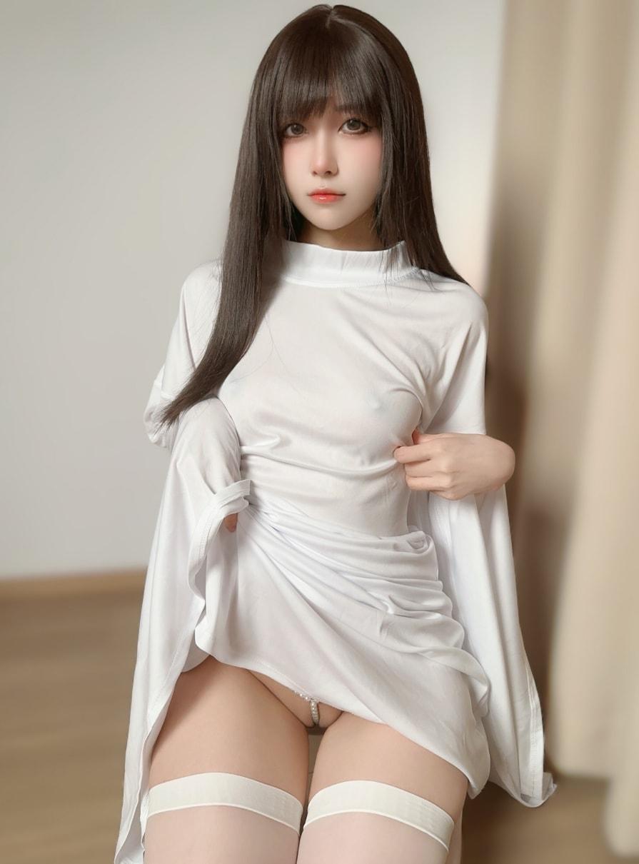 【超级漂亮】-布丁大法 – 万圣节-幽灵小姐
