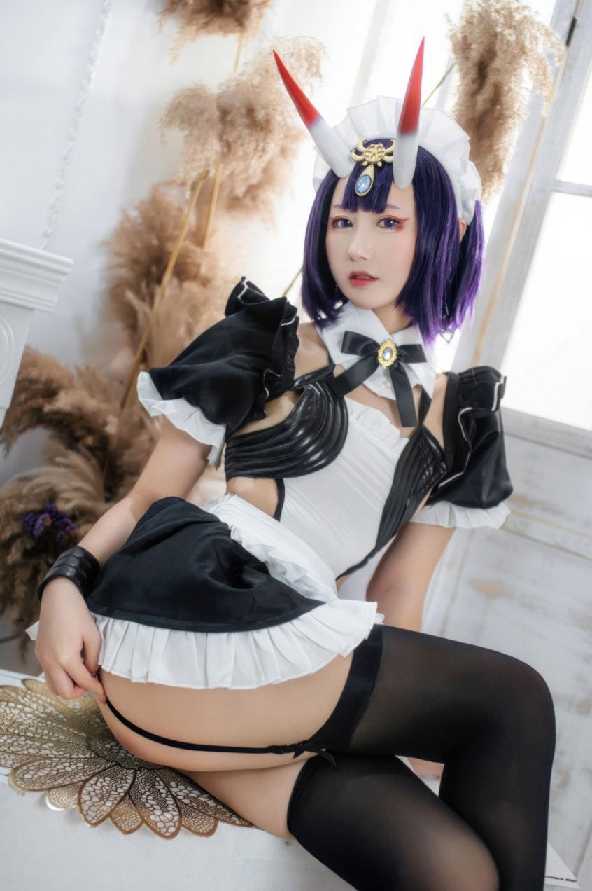 【美女推荐】-羽生三未 –FGO-酒吞童子女仆