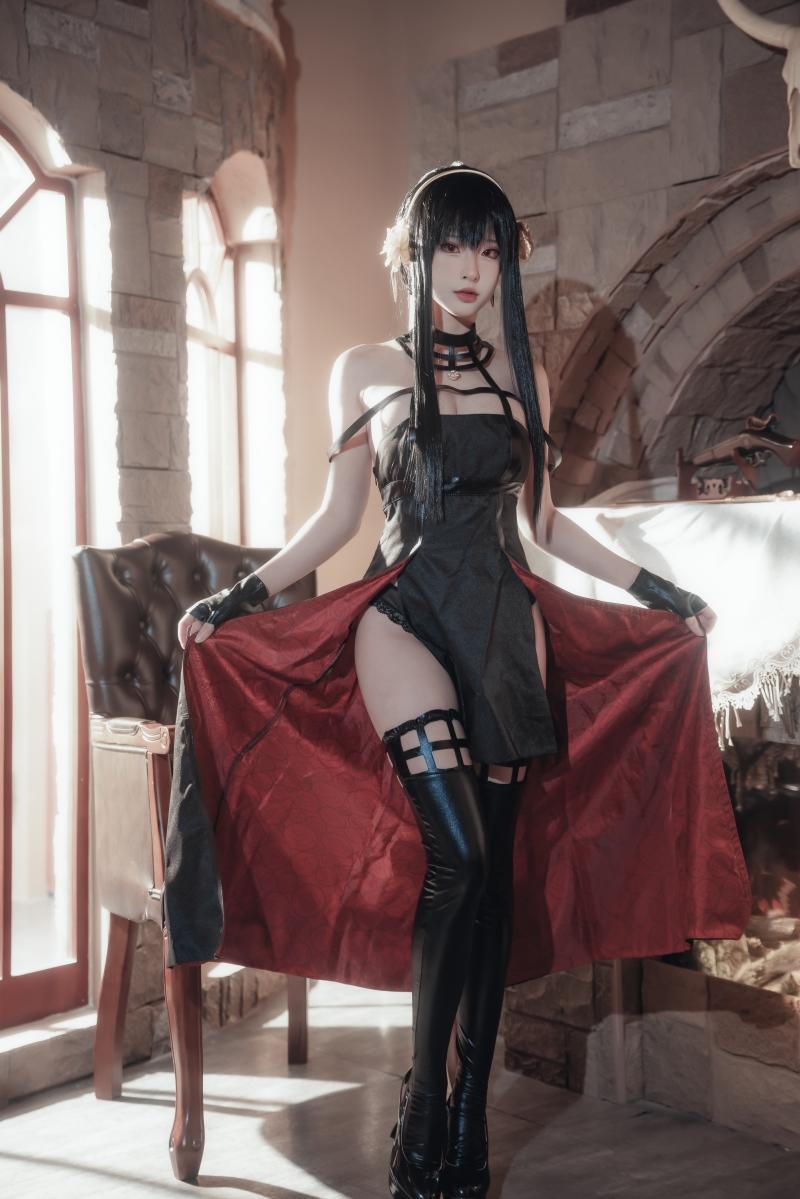 【完美coser】-清水由乃间谍过家家 约尔战斗服【30P-487MB】