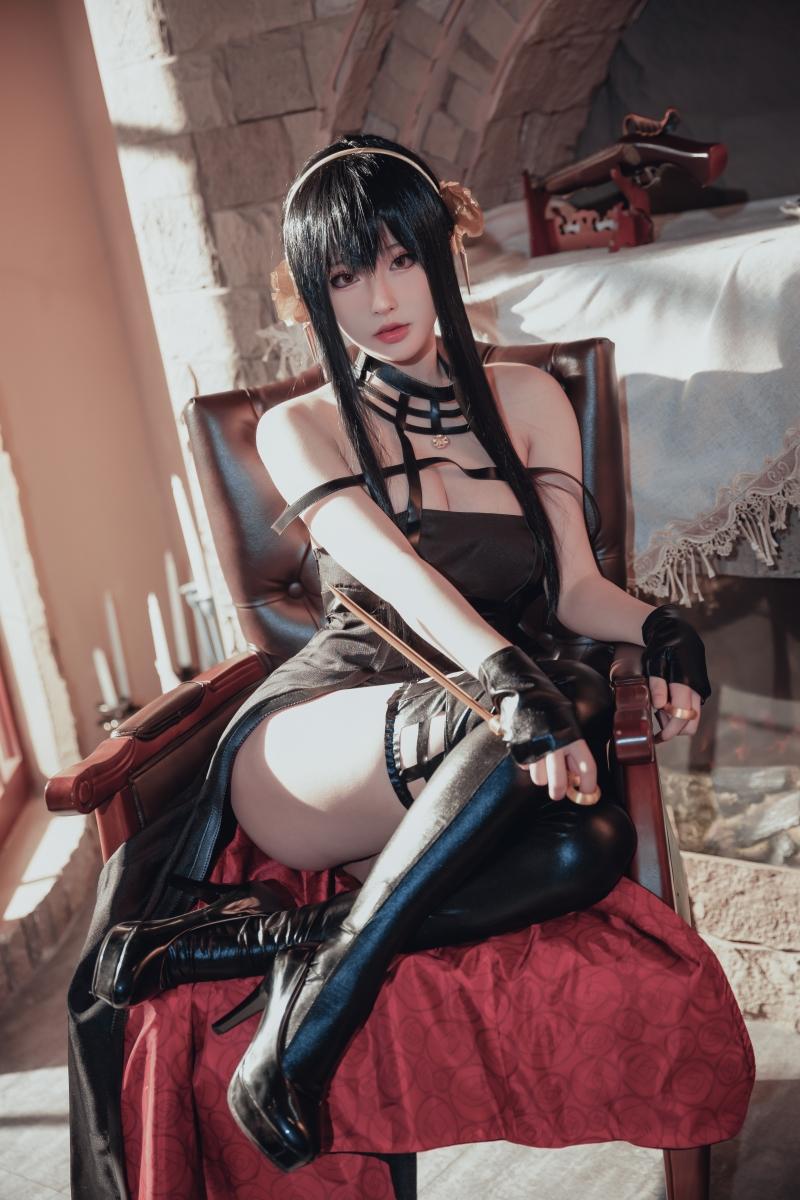 【完美coser】-清水由乃间谍过家家 约尔战斗服【30P-487MB】
