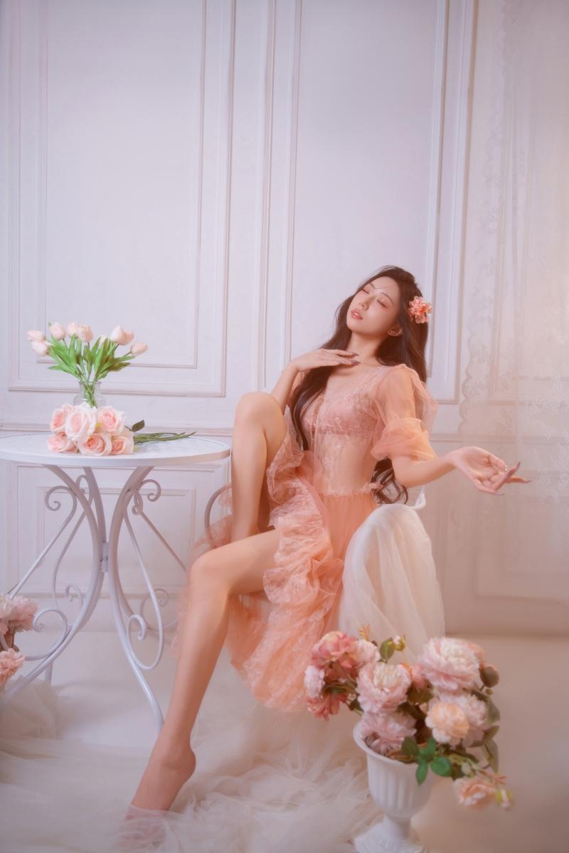 【最佳作品】-Money冷冷仙女粉氛围感写真【30P-391M】