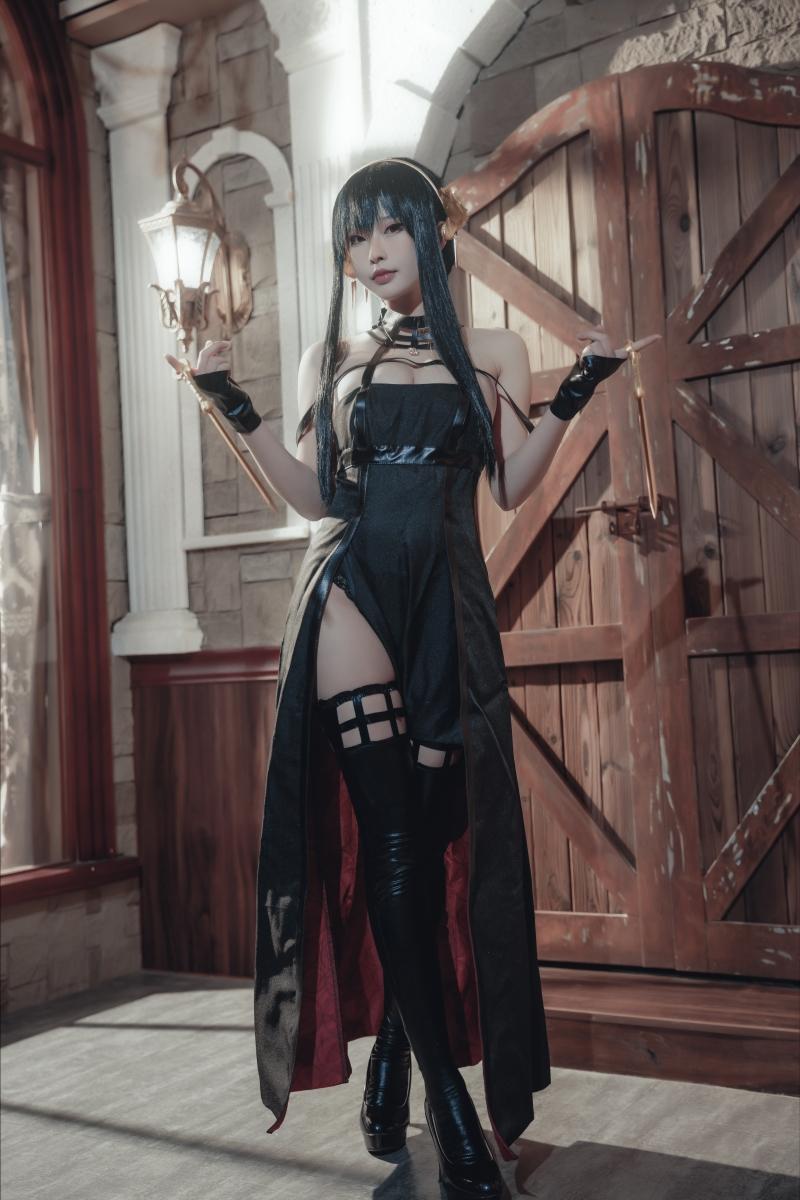 【完美coser】-清水由乃间谍过家家 约尔战斗服【30P-487MB】